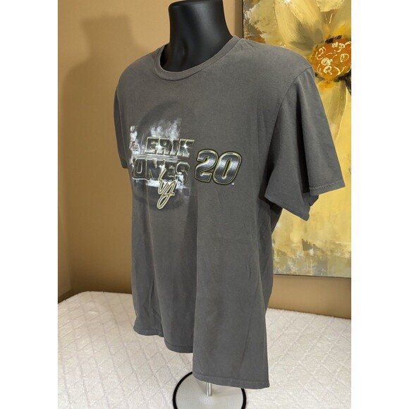 Joe Gibbs Racing 2019 Erik Jones #20 Dewalt Sponsor NASCAR 2 Sided Tee Size M - Picture 6 of 15